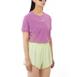 Salomon Sense Aero GFX T-shirt Dam Lila