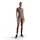 Nike Swift Dri-FIT High-Rise 4 Inch Short Tights Women Braun