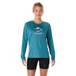 ASICS FujiTrail Logo Shirt Damen Blau