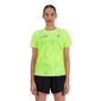 New Balance Athletics T-shirt Damen Neon Yellow