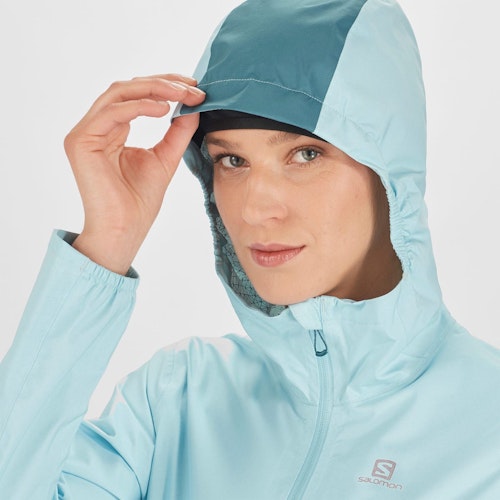 Salomon waterproof top jacket womens