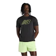 New Balance RC Essential Graphic T-Shirt V2 Herre Sort