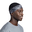 Buff CoolNet UV+ Slim Headband Jaru Graphite Unisex Schwarz