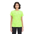 New Balance Q Speed Jacquard T-shirt Dam Neongelb