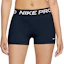 Nike Pro 365 Dri-FIT Mid-Rise 3 Inch Short Tights Dam Blå