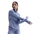 Nike Swift Dri-FIT Half Zip UV Shirt Damen Blau