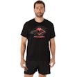 ASICS FujiTrail Logo T-shirt Herren Schwarz