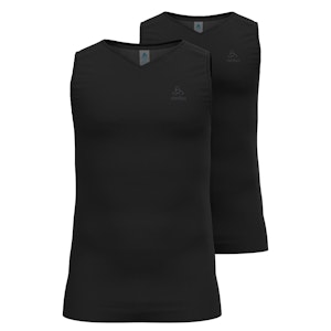 Odlo Active Everyday Base Layer Singlet V-Neck 2-Pack Herre Odlo Active Everyday Base Layer Singlet V-Neck 2-Pack Herre