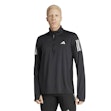 adidas Own The Run Half Zip Shirt Herr Schwarz