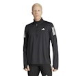 adidas Own The Run Half Zip Shirt Herre Schwarz