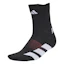 adidas Adizero Quarter Socks Unisex Schwarz