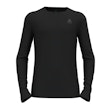 Odlo Merino 200 Baselayer Crew Neck Herre Schwarz