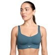 Nike Alate High Support Padded Convertible Sports Bra Damen Blau