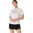 ASICS FujiTrail Logo T-shirt Women Creme