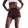 Nike One Dri-FIT Mid-Rise 3 Inch 2-in-1 Shorts Dame Braun