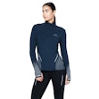 Ronhill Tech Reflect 1/2 Zip Shirt Femme Blau