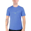 Mizuno Core Runbird T-shirt Men Blau