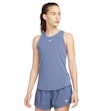 Nike Dri-FIT One Luxe Singlet Dame Blue