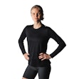 Fusion Technical Merino 150 Shirt Dame Schwarz