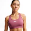 Nike Swoosh Dri-FIT Medium Support Padded Sports Bra Women Red