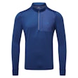 Ronhill Tech Winter 1/2 Zip Shirt Herr Blue