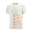 Salomon Sense Aero GFX T-shirt Homme Creme