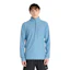 New Balance Space Dye Quarter Zip Shirt Men Blue