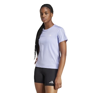adidas Own The Run 3 Stripes T-shirt Dame adidas Own The Run 3 Stripes T-shirt Dame