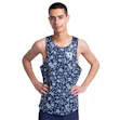 SAYSKY Flower Combat Singlet Homme Blau