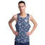 SAYSKY Flower Combat Singlet Herr Blå