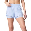 Brooks Dash 2-in-1 Shorts Dame Blau