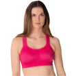 PureLime Padded Athletic Bra Women Rot