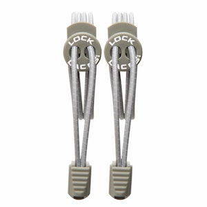 Lock Laces Cool Gray Lock Laces Cool Gray