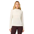 Brooks Momentum Thermal Hoodie Damen Creme