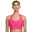 Nike Swift Dri-FIT High-Support Sports Bra Damen Rosa