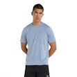 New Balance Athletics T-shirt Herre Blau