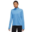 Nike Dri-FIT Pacer Half Zip Shirt Dame Blau