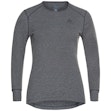 Odlo Active Warm Eco Crew Neck Shirt Damen Grau