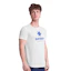 SAYSKY Zig Zag Flow T-shirt Homme Crème
