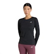 New Balance Core Run Shirt Damen Schwarz