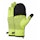 Ronhill Wind-Block Convertible Gloves Unisex Neongelb