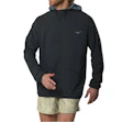 Mizuno Active Alpha Hooded Jacket Herr Schwarz