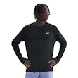 Nike Stride Dri-FIT Waffle Shirt Herr Schwarz