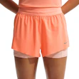 Nike Swift Dri-FIT Mid-Rise 2-in-1 Shorts Women Orange