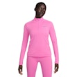 Nike Dri-FIT Pacer Half Zip Shirt Femme Neonpink