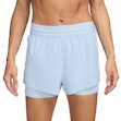 Nike Swift Dri-FIT Mid-Rise 2-in-1 Shorts Dam Blau