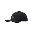 Buff 5 Panels Cap R-Solid Black Black