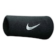 Nike Swoosh Doublewide Wristband 2-pack Black