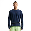Nike Stride Dri-FIT Waffle Shirt Herren Blau