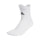 adidas Run X Cushioned Quarter Socks Unisex Weiß